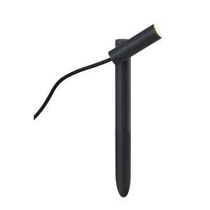 Borne solaire aluminium noir axent