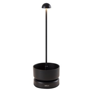 Lampe de table sans fil noir basket