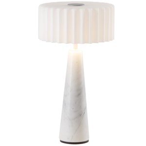 Lampe de table sans fil blanc blok