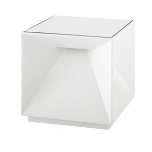 Lampe de chevet sans fil blanc cubox mini