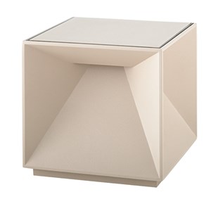 Lampe de chevet sans fil beige cubox