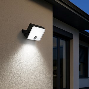 Projecteur solaire orientable noir flicky