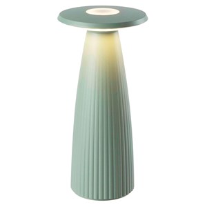 Lampe de table sans fil vert flora mini