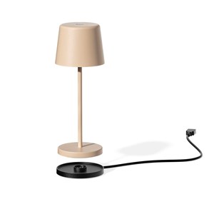 Lampe de table sans fil led beige kelly mini