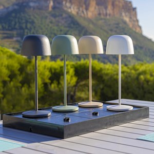 Socle de chargement 6 lampes noir plate