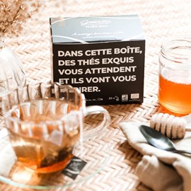 Coffret de 20 sachets thes bio