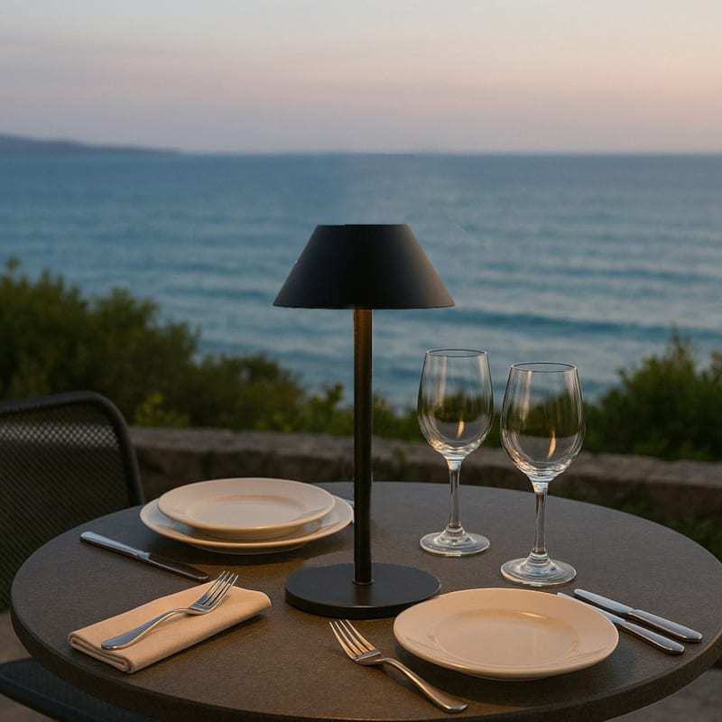 Lampe de table solaire nerio small h31cm