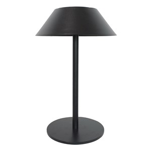 Lampe de table solaire noir nerio