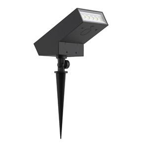 Spot solaire projecteur noir soltek