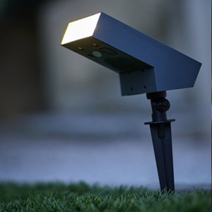 Spot solaire projecteur noir soltek