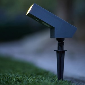 Spot solaire projecteur noir soltek