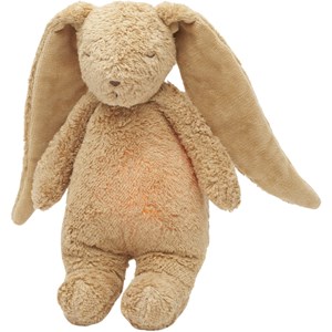 Peluche veilleuse lapin nature bio avec sons & lumières cappuccino 2.0