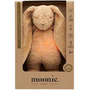 Peluche veilleuse lapin nature bio avec sons & lumières cappuccino 2.0