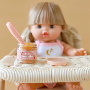 Petit pot magique pour poupée pêche