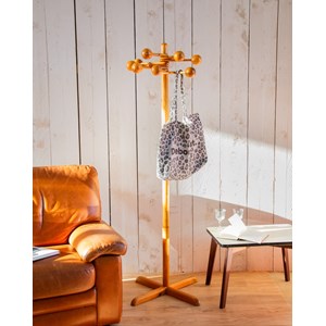 Charlie, le porte-manteau en bois n°168