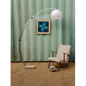 Julien, le lampadaire chromé n°254