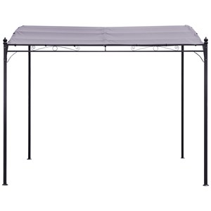 Pergola murale 3 × 2,5m nice taupe