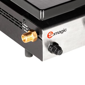 Plancha au gaz solia 200 2 brûleurs 4,25kw