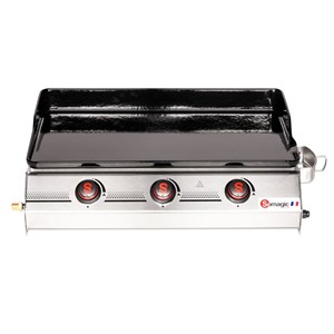 Plancha gaz 3 feux so premium