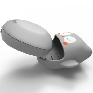 Veilleuse nomade chouette grise