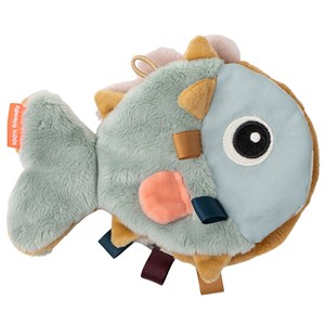 Livre bébé en tissu poisson vert d'eau sea friends