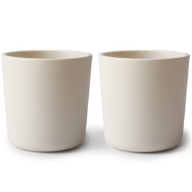 Lot de 2 gobelets ivory
