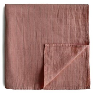 Maxi lange en coton bio cedar (120 x 120 cm)