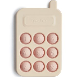 Pop it en silicone téléphone blush