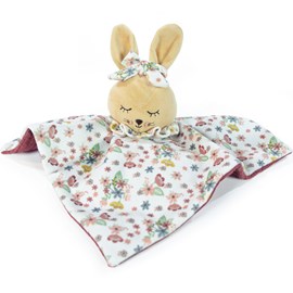 Doudou plat lapin garden