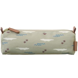 Trousse scolaire crocodile