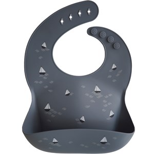 Bavoir à poche en silicone boats