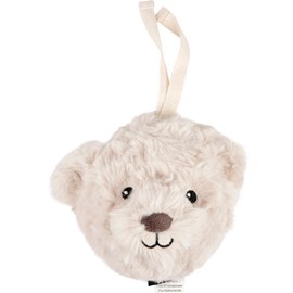 Peluche bruit blanc à suspendre lou beige (8 cm)