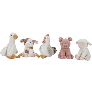 Peluche vache little farm (17 cm)