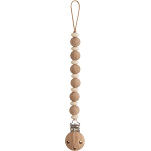 Attache sucette luna en bois