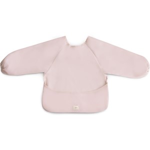 Bavoir à manches longues blush (6-24 mois)