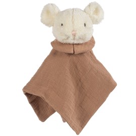 Doudou souris poppy cannelle