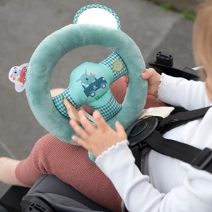 Jeu d'activités joe au volant