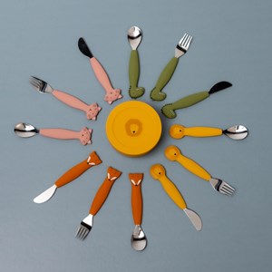 Boîte à goûter en silicone mr. Lion