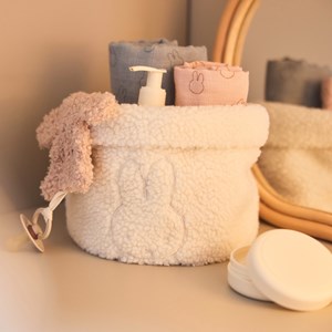 Panier de rangement teddy miffy oatmeal (14 x 18 cm)
