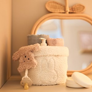 Panier de rangement teddy miffy oatmeal (14 x 18 cm)