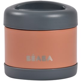 Thermos alimentaire en inox mineral grey terracotta (500 ml)