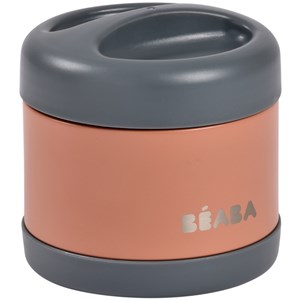 Thermos alimentaire en inox mineral grey terracotta (500 ml)