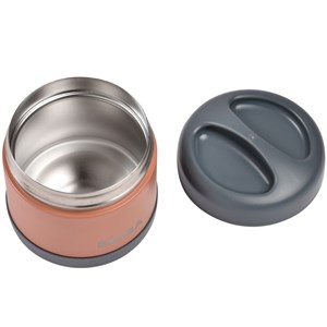Thermos alimentaire en inox mineral grey terracotta (500 ml)