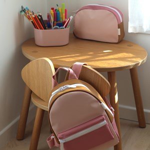 Trousse de toilette faro dusty rose