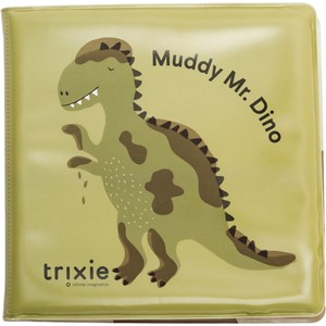 Livre de bain magique les aventures de mr. Dino dans la boue