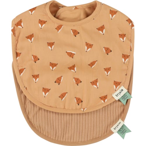 Trixie - Lot de 2 bavoirs de naissance fierce fox