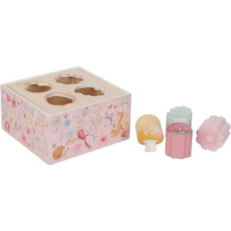 Boîte à formes en bois fsc fairy garden