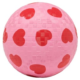 Ballon à motif cœurs et rose (12 cm)