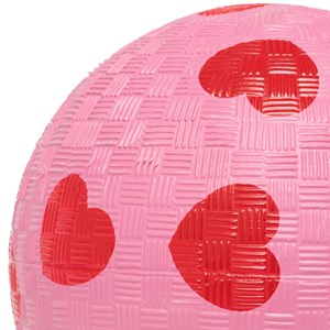 Ballon à motif cœurs et rose (12 cm)