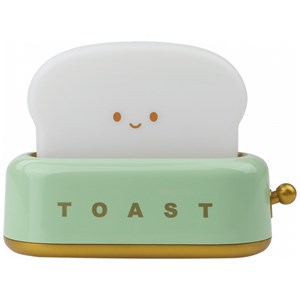 Veilleuse rechargeable toaster vert